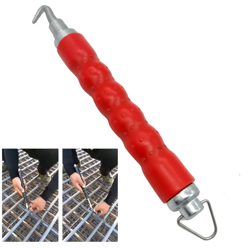 Construction site Semi-Automatic Steel Bar Hook Steel Bar Hook Binding Wire Hook Straight Pull Wire Hook Bundling Tool