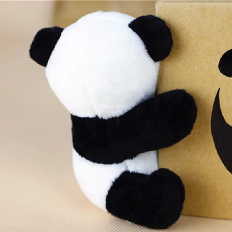 12 шт./лот милые плюшевые panda клип Шторы Закладки отмечает небольшой чучело