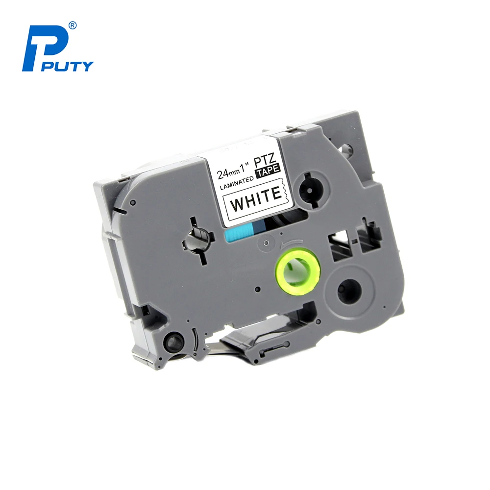 10pk Black on White Tape Label Compatible for Brother P-Touch TZ TZe 251 24mm