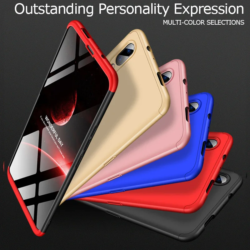 

360 degree Full Coverage Case For Vivo Y95 Y91 V15 Pro S1 IQOO X27 Moto G7 Motorola G7 Power Case Plastic Full Protection Covers
