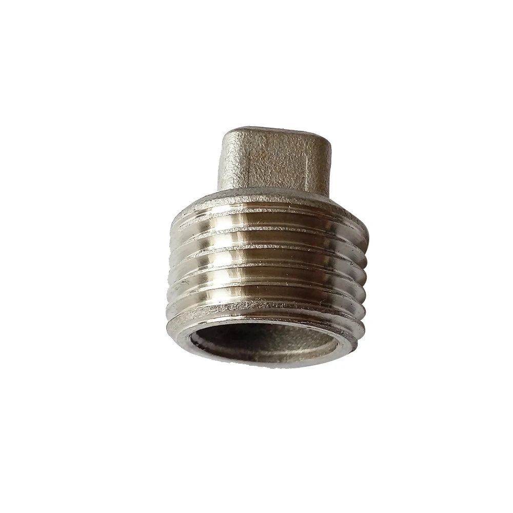 

Stainless Steel 304 Pipe Fitting Square Plug 3/4" 1" 1-1/4" 1-1/2" 2" Male BSP