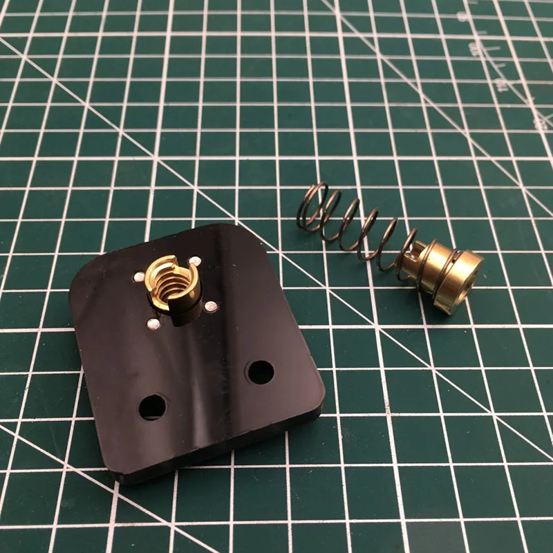 

1 шт. Dual Z Axis Upgrade TR8 ACME латунная антилюфтовая гайка с гайка в виде пластины комплект для Tevo/HE3D Tarantula 3D принтер запчасти 6 мм толщиной
