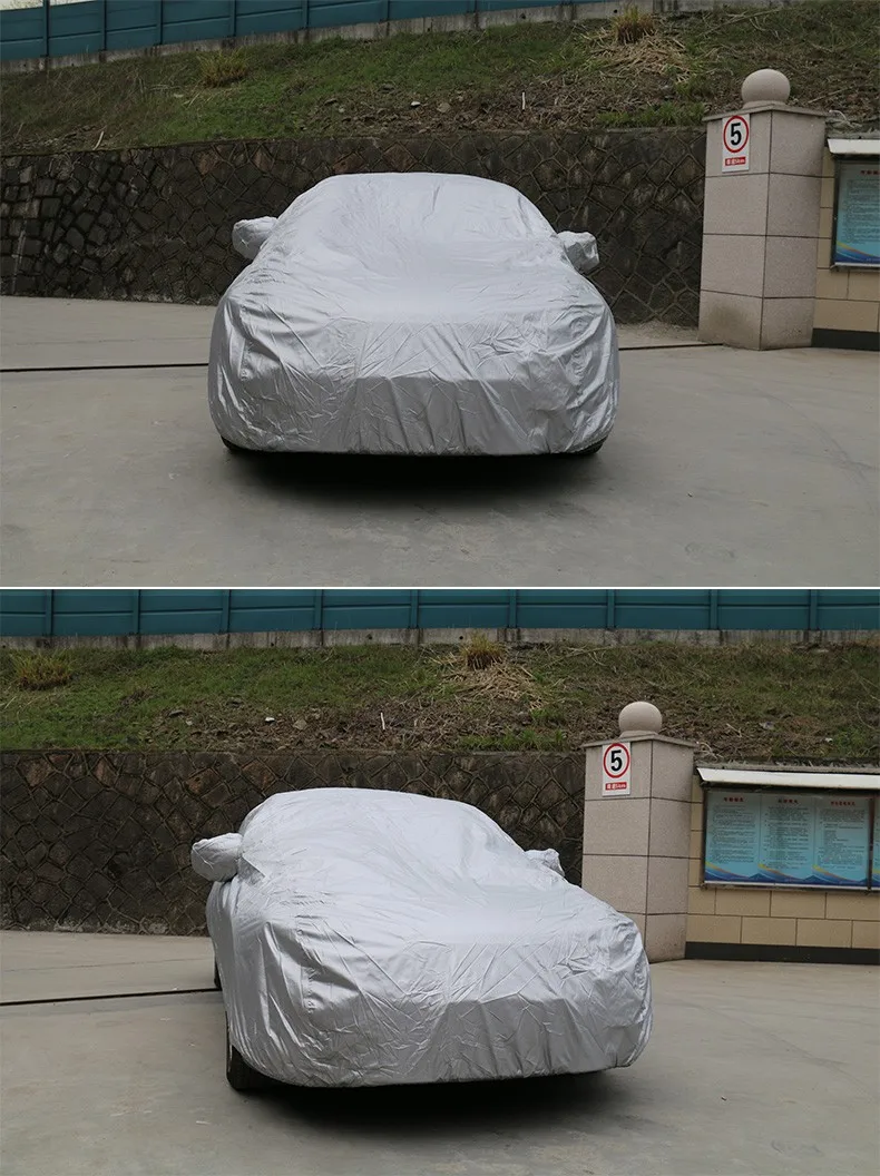 Capa para Carros Completa para Carro à Prova de Poeira para Áreas Resistente à Neve Universal para Chevrolet Kayme Capa Internas Poliéster uv 12 Cheap Capas de carro