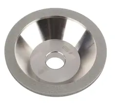 1 шт. 320 Грит гальваническим покрытием Кубок алмазный шлифовальный Grinder 100 мм наружный диаметр 20 мм ID для измельчения карбида и жесткий сталь
