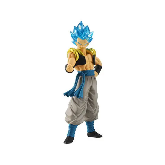 "Dragon Ball Z" BANDAI высококачественный натуральный Рисунок игрушка гачапон-Broly Beerus свисток Вегета ГОКу "Dragon Z Фриза - Цвет: HG01-Gogeta