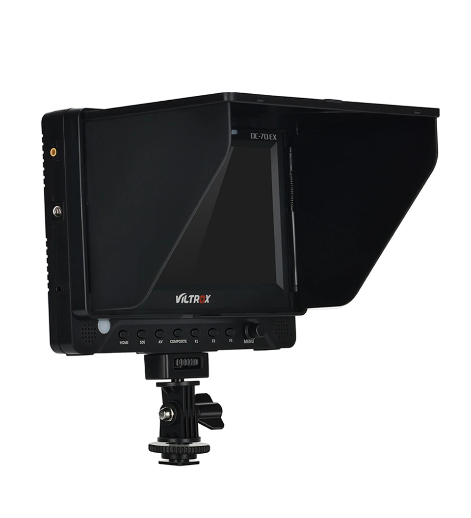 7''Viltrox DC 70EX 4KHD ЖК монитор HDMI/SDI/AV вход выход профессиональный TFT экран клип на
