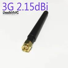 5 шт. 3G Телевизионные антенны SMA Мужской 2.15dbi 850/900/1800/1900/2100 мГц umts gprs антенна размеры l 95 мм D 9 мм