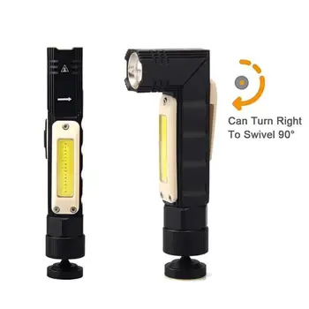 

USB Rechargeable COB Work Lights Repair Hand Lamp Inspection Flashlight For Outdoor Night new