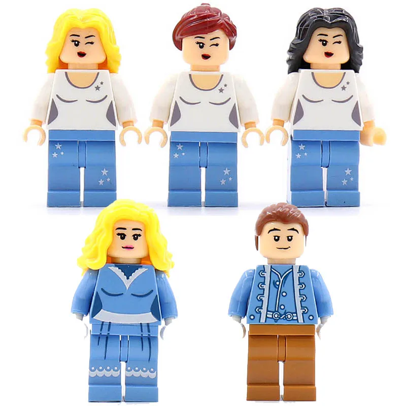 5pcs New Compatible LegoINGlys Military Minifigure City People Building Blocks Educational Figures Toys For Children Boys Gifts