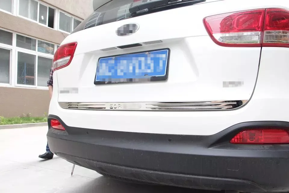 1 шт. защитная крышка багажника для KIA Sorento L 2015|Хромирование| |