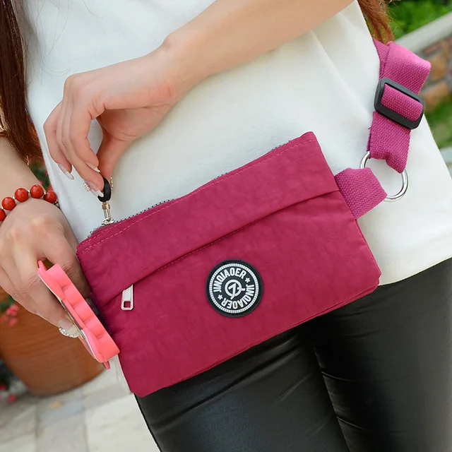 Fashion Waist Packs Nylon Casual Women's Belt Shoulder Bags Female Chest Bags Utility Packs Pest Fanny Pack Purses
