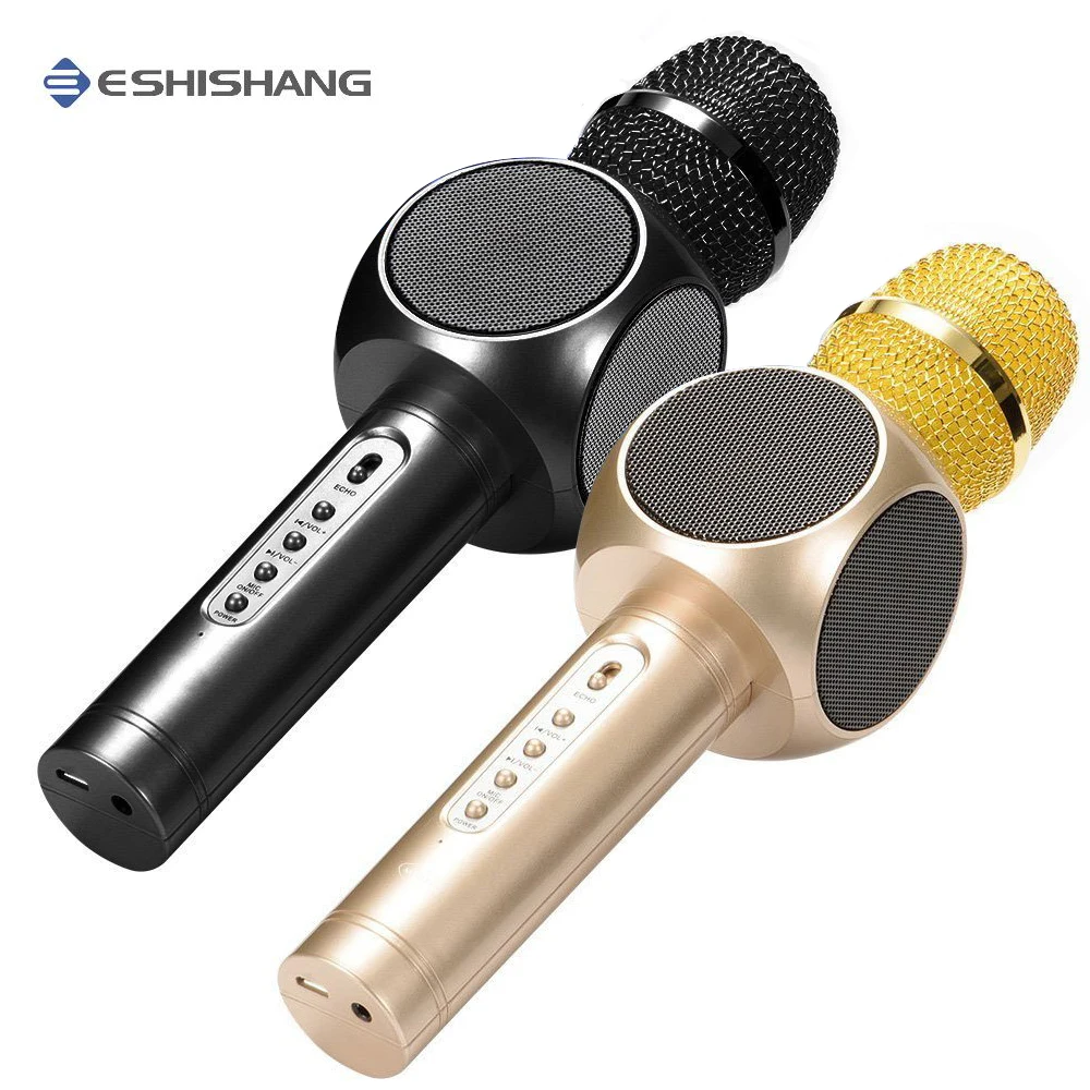 

E103 Karaoke Mikrofon Bluetooth Wireless Microphone KTV Music Player Speaker Portable Karaoke Machine Microfono for Smart Phone
