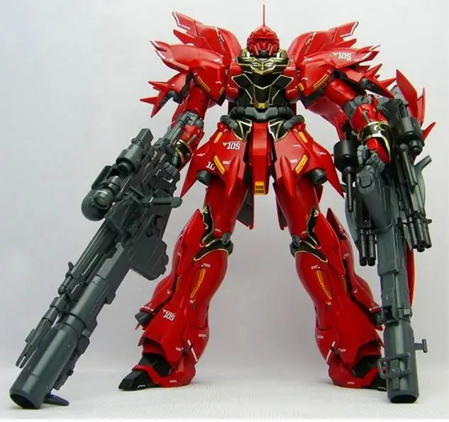 

GAOGAO Refitting Suite of Rocket Bazooka for MG 1/100 MSN-06S Sinanju Gundam model Mobile Suit kids toys