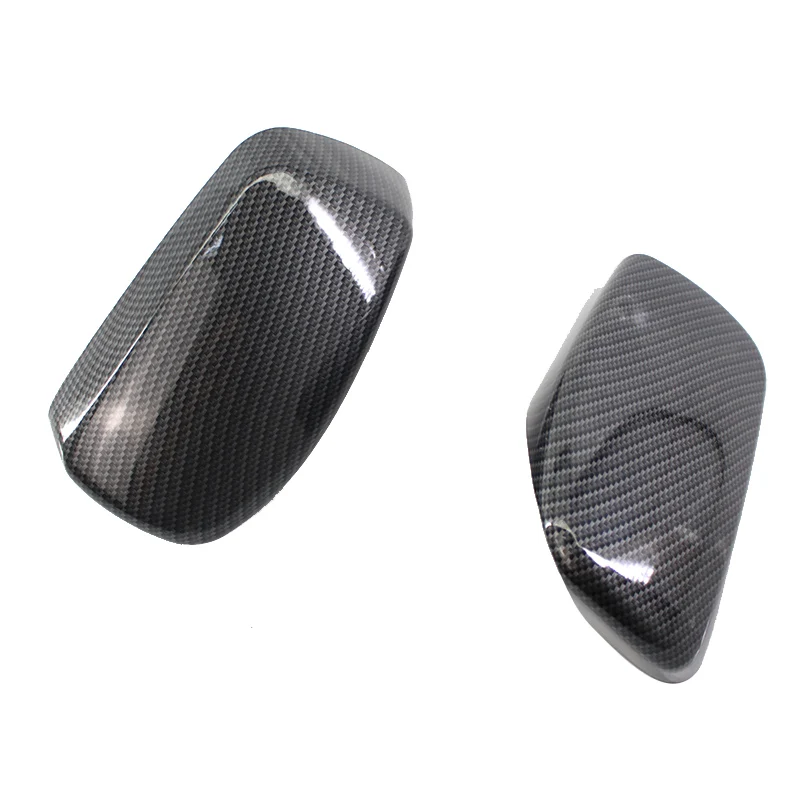 1 пара L + R карбоновое волокно вид боковое зеркало крышка корпуса для BMW E60 E61 E63 E64 04