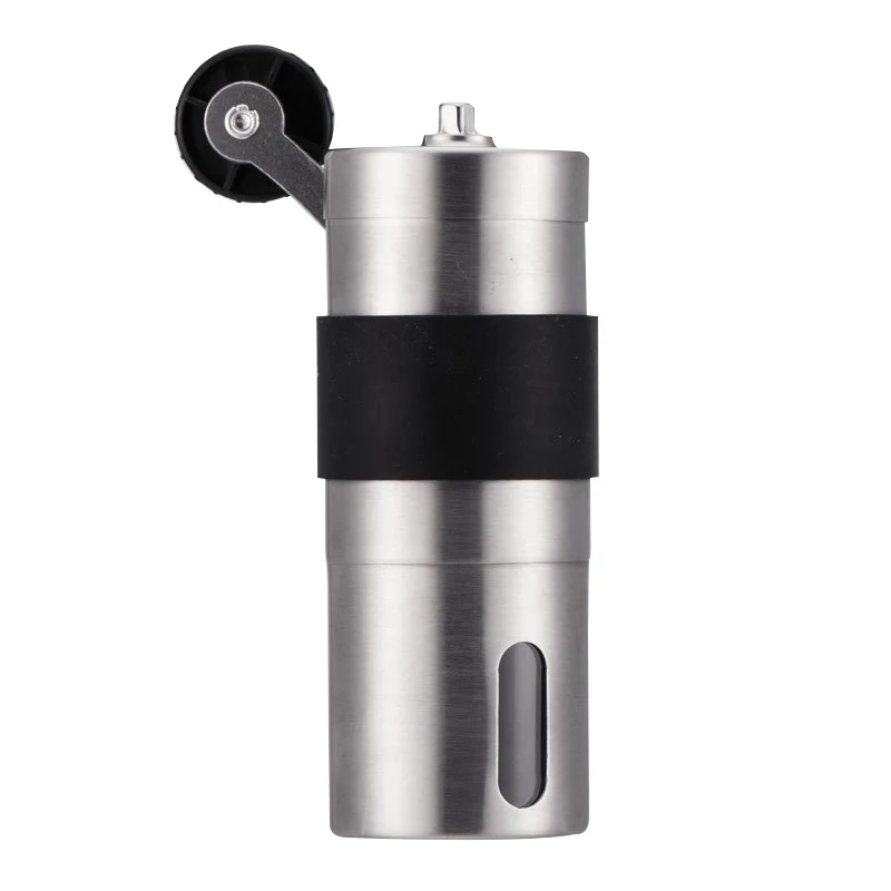 

Manual Ceramic Coffee Grinder Stainless Steel Coffee Mill with Storage Rubber Loop Easy Cleaning Kitchen Burr Coffee Grinder