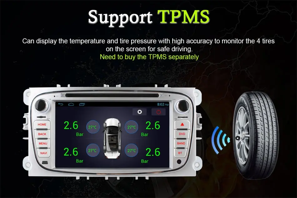 Clearance Ownice C500 4G LTE Android 6.0 Octa 8 Core Car DVD Player GPS For FORD Mondeo S-MAX Connect FOCUS 2 2008 2009 2010 2011 32G ROM 14