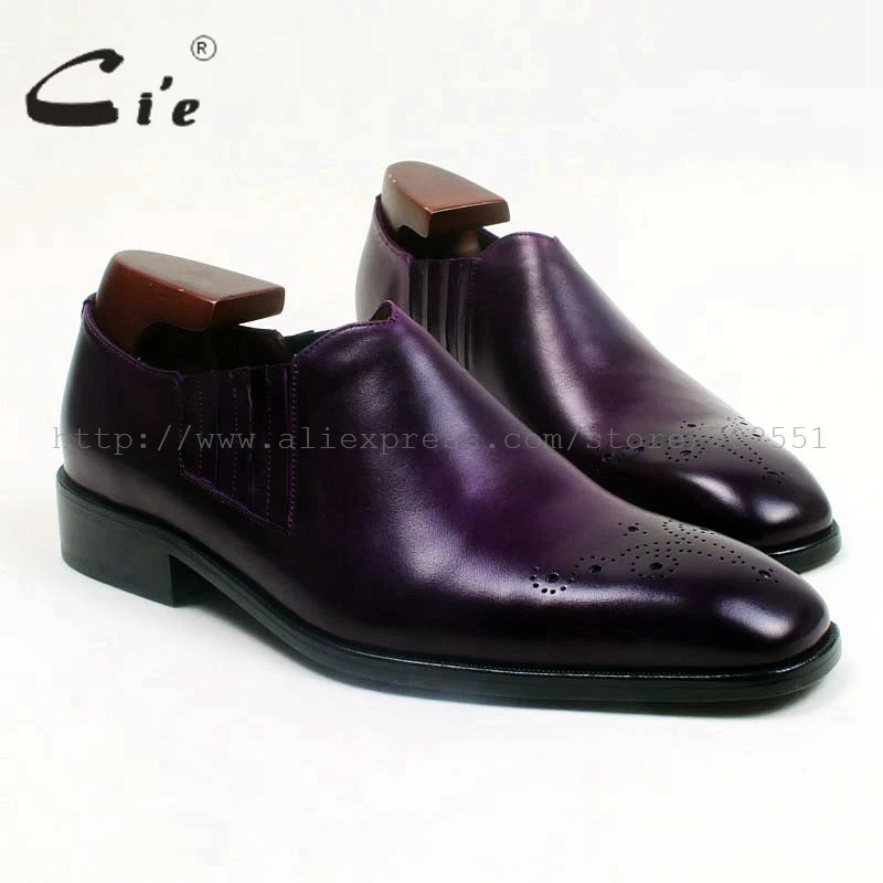 cie square toe medallion custom handmade font b men b font leather font b shoe b