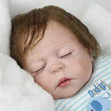23 дюймов Boneca bebes reborn boy corpo inteiro силиконовые виниловые куклы для новорожденных 57 см реалистичные куклы для новорожденных, подарки
