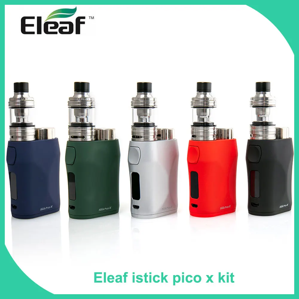 

Original Eleaf iStick Pico X Kit With 2ml MELO 4 Tank 75W max Wattage