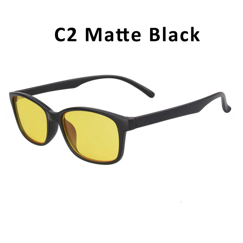 C2 Matte Black Компьютер, мобильный телефон, очки для мужчин и женщин, анти-синий свет, блокирующие очки, игровая защита, UV400, радиационные очки, очки - Цвет оправы: C2 Matte Black