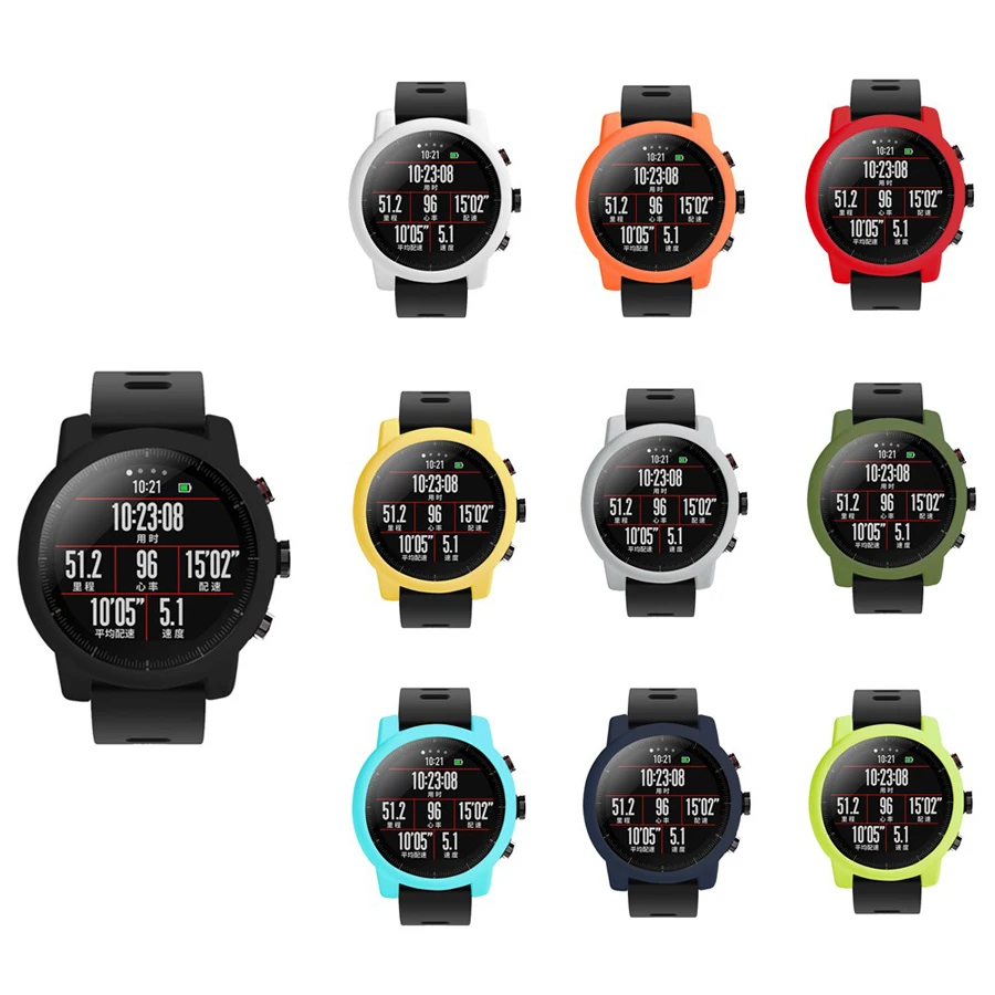 Чехол для Amazfit Stratos, мягкий ТПУ защитный чехол для часов, защитный чехол для Xiaomi Huami Amazfit Stratos 2 2 S, аксессуары