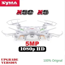 SYMA X5C X5 RC Drone With 5MP HD Camera 4CH 6-Axis Remote Control Helicopter Quadcopter Dron