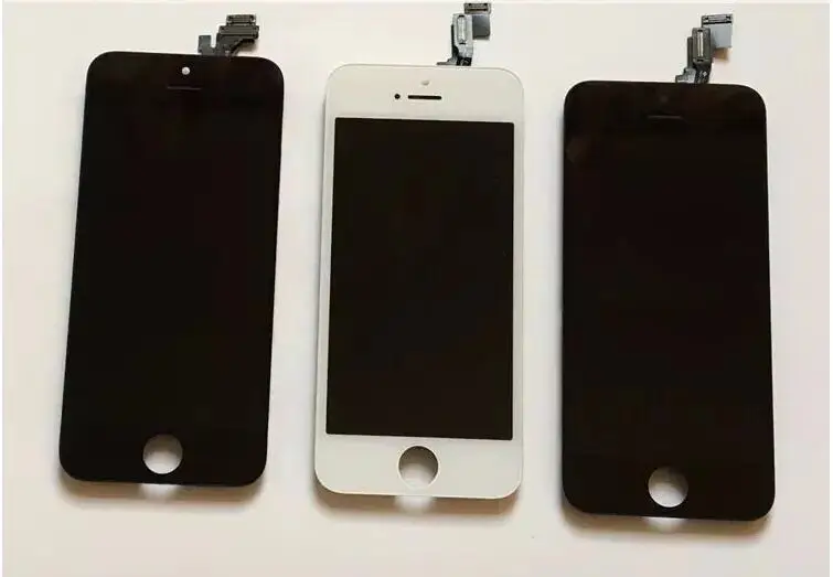 Качество AAA ЖК-дисплей Экран для iPhone 5 5S Дисплей сборки Замена с оригинальным
