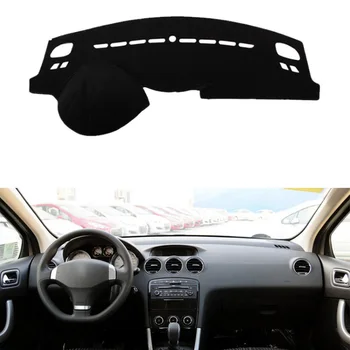 

For Peugeot 308 408 2008-2013 Auto Dashboard Cover Mat Pad Anti-UV Sun Shade Instrument Cover Protective Carpet Car Accessories