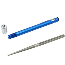 Dhl 100 шт Портативный Алмазный точильный камень Ручка Тип точилка для охоты кухонные инструменты