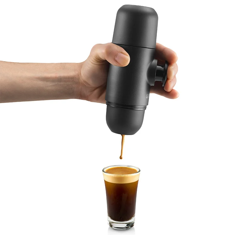 Wacaco Minipresso NS, Portable Espresso Coffee Machine, Compatible NS Capsules*, Small Travel Coffee Maker,Mini coffee machine. 3