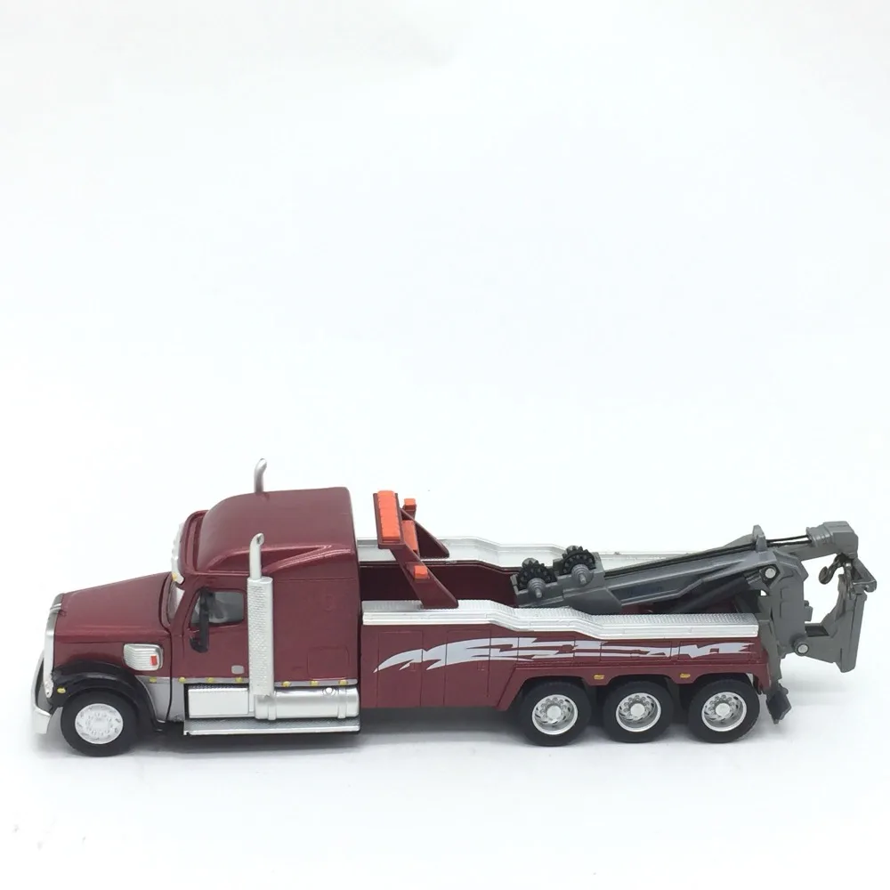 Peterbilt Tow Truck Wrecker Diecast Car Model Toy 1:43 15cm