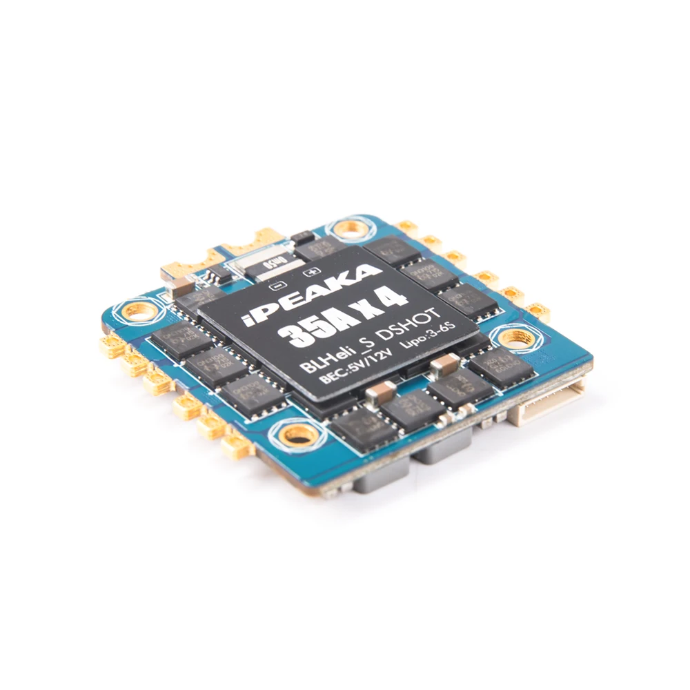 IPeaka 35A DShot 4 в 1 BLHELI_S (MULTISHOT) встроенный 5 12 В BEC ESC совместимый 2205 бесщеточный