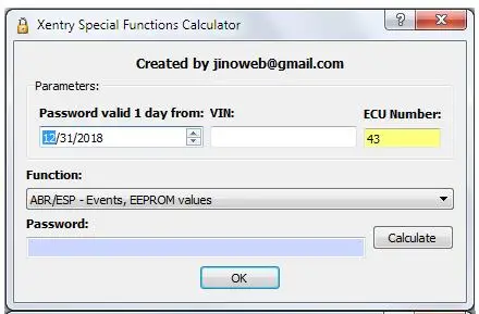 

special keygen