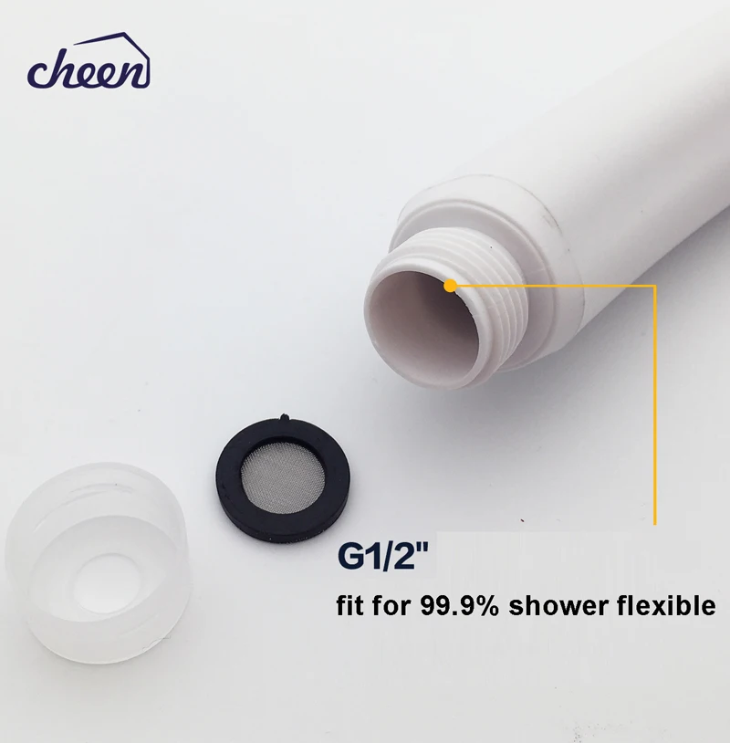 Cheen переключатель дизайн ABS пластик душевая головка 30% экономия воды низкое давление ручной держатель душевая головка давление повышающий душевой опрыскиватель