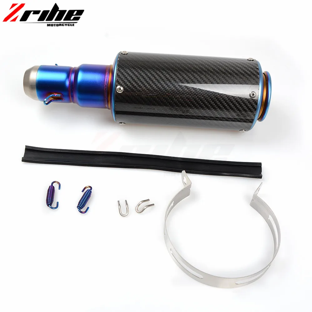 FOR 36-51MM Universal Motorcycle Exhaust Modified Slip-on Motorbike Exhaust Pipes CNC aluminium For MV Agusta F3 675 13-16 F3 80