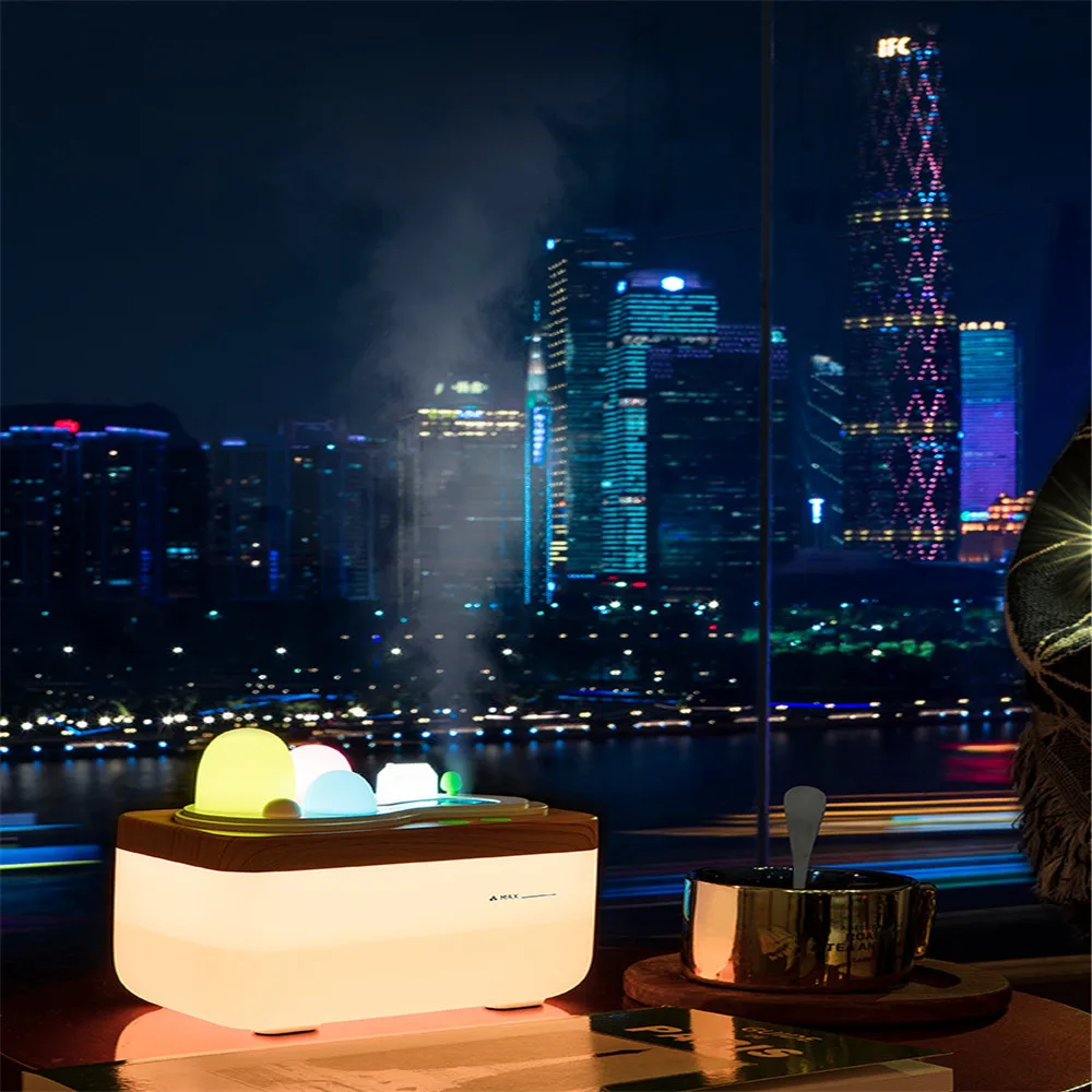 

2018 Innovation Office Desktop Decoration Humidifier And Festival Gifts Bedside Night Light