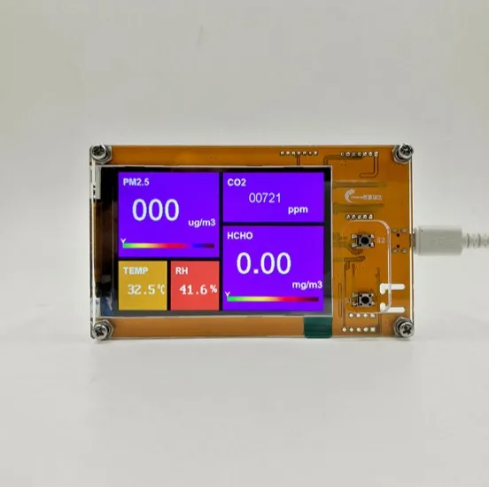 Профессиональная тестовая плата PM2.5 для определения температуры и влажности