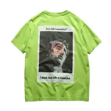 Забавная Мужская Уличная Футболка с принтом статуи микеланжело Давида, Повседневная футболка с коротким рукавом