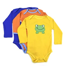 3pcs Cartoon Baby Bodysuit Girls Boys Winter Clothes Newborn Infant Body Bebes Baby Jumpsuit Ropa Sleeve