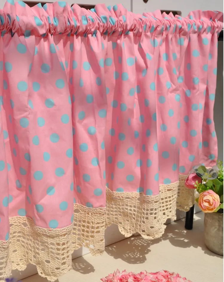 Compra crochet cocina cortinas online al por mayor de china ...
