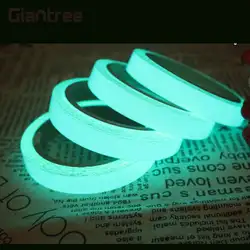 Giantree 2 см x 1 м светящаяся лента 5 цветов светящаяся лента светоотражающая лента светоотражающий материал Мода DIY наклейка безопасности
