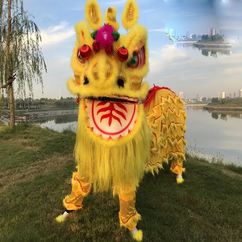 

Chineses Lion Dance Costume traditional School party cosplay costume Adult size lion costumes