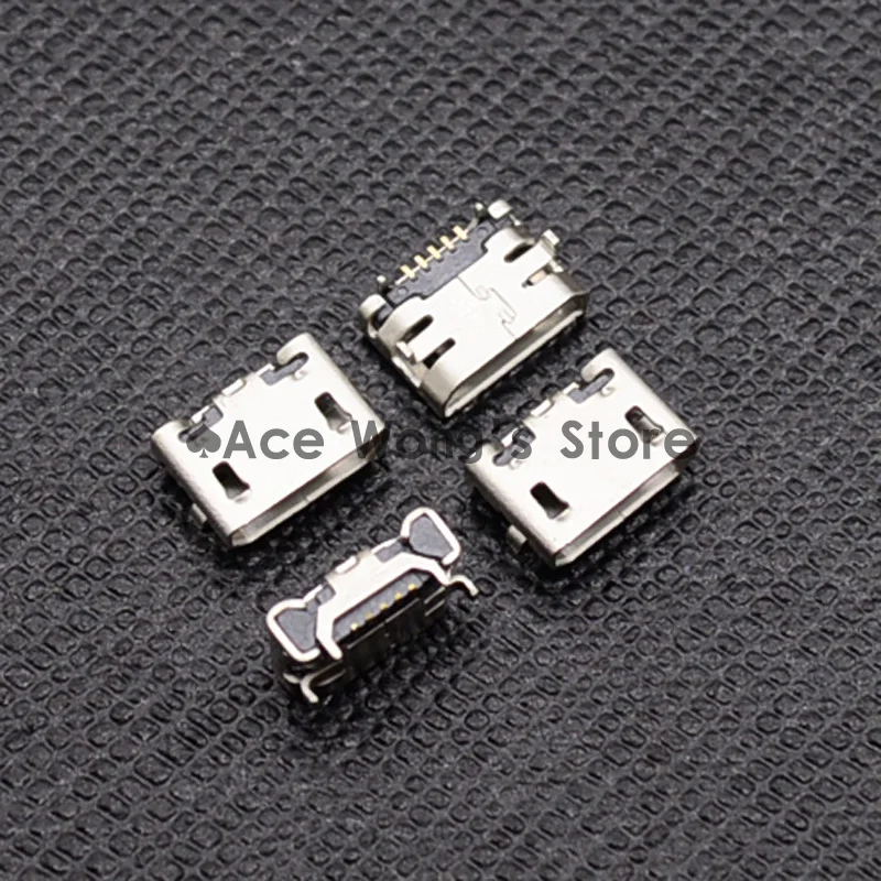 10 шт. разъем Micro USB типа мама 5Pin SMT для телефонов печатная плата зарядки хвоста