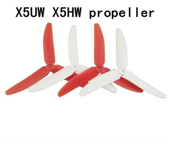 

BLLRC Helicopter Upgrade Propeller SYMA X5UW X5UC X5HW X5HC Aircraft Parts Black & White Clover Propeller Global Hot