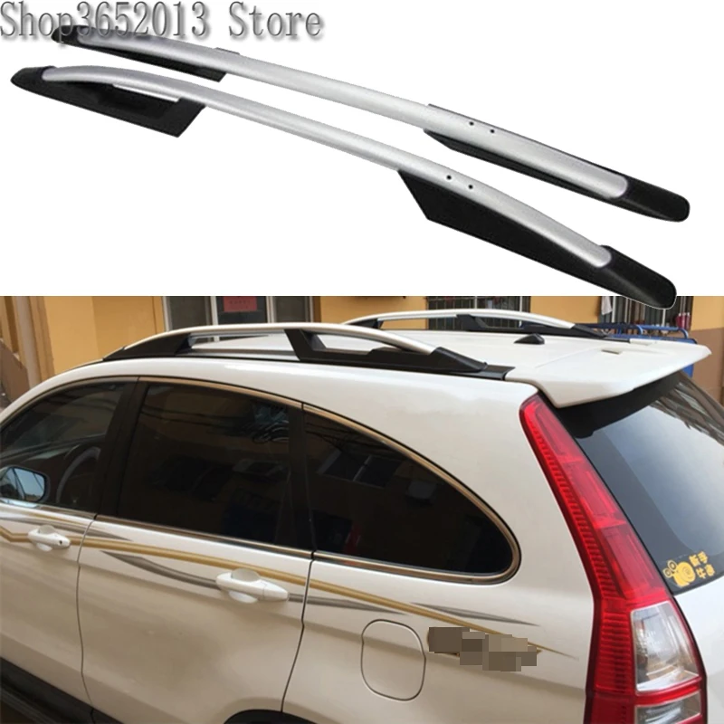 Подходит для Honda CR V CRV 2007 2008 2009 2010 2011 Алюминиевый сплав Багажник на крыше боковые
