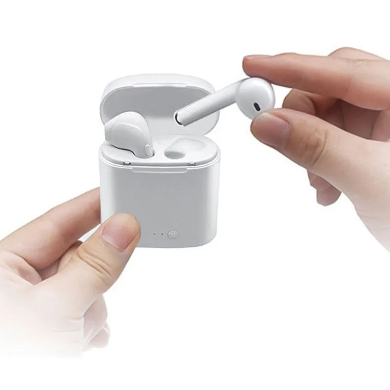 

I7s TWS Twins Wireles Earphone Bluetooth Earbuds Headset With Charging Box for Iphone X 8 8 PLUS 7 Plus 7 6s Plus i8 i9 i10 TWS