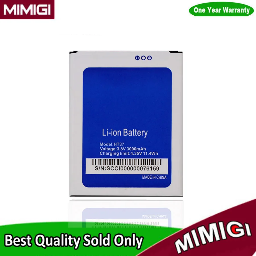 

3000mAh HOMTOM HT37 SMART Mobile Phone Accumulator AKKU