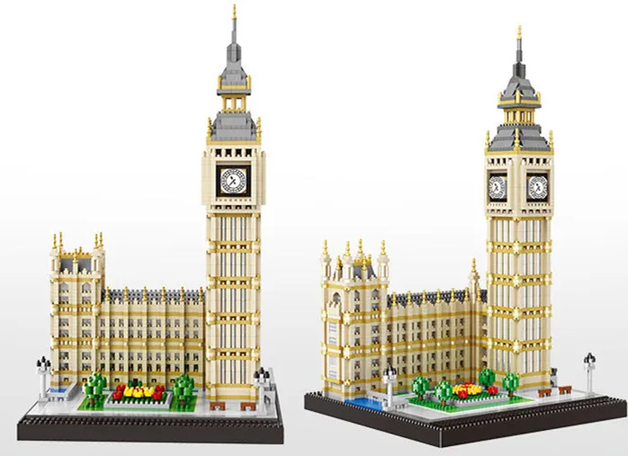 

3600pcs Big Ben Model Building House Model Building Blocks Compatible Legoing Minecrafted city DIY