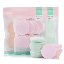 8 шт. Гладкий макияж губка косметический спонж для женщин лица Тело красота спонж для пудры и основы макияж губка