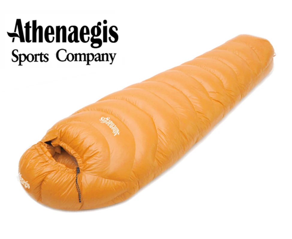 Buy  Professional White Goose Down 1200G/1500G Filling Comfortable Winter Warm Sleeping Bag Slaapzak Sle